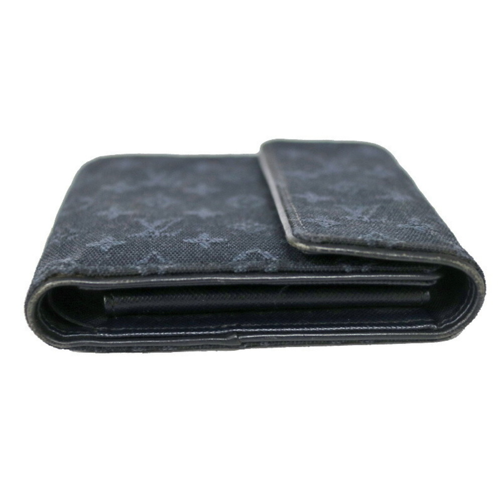 Louis Vuitton Carte Porte Bie Wallet Blue lan LV Trifold - Picture 3 of 6